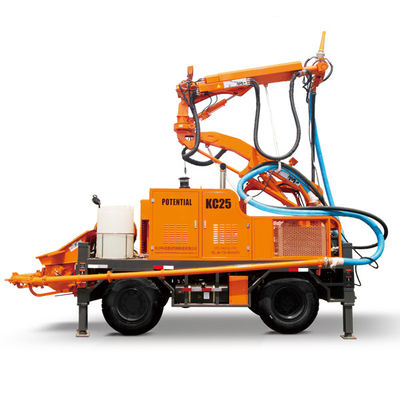 KC2512W-konkrete Sprühausrüstung, Robotershotcrete-Manipulator-Diesel-Leistungsstärke