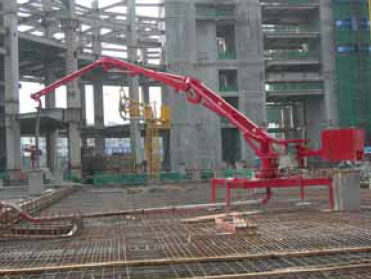 Elektrisches System-Spinnen-Betonpumpe, die Boom drahtloses HG17 setzt